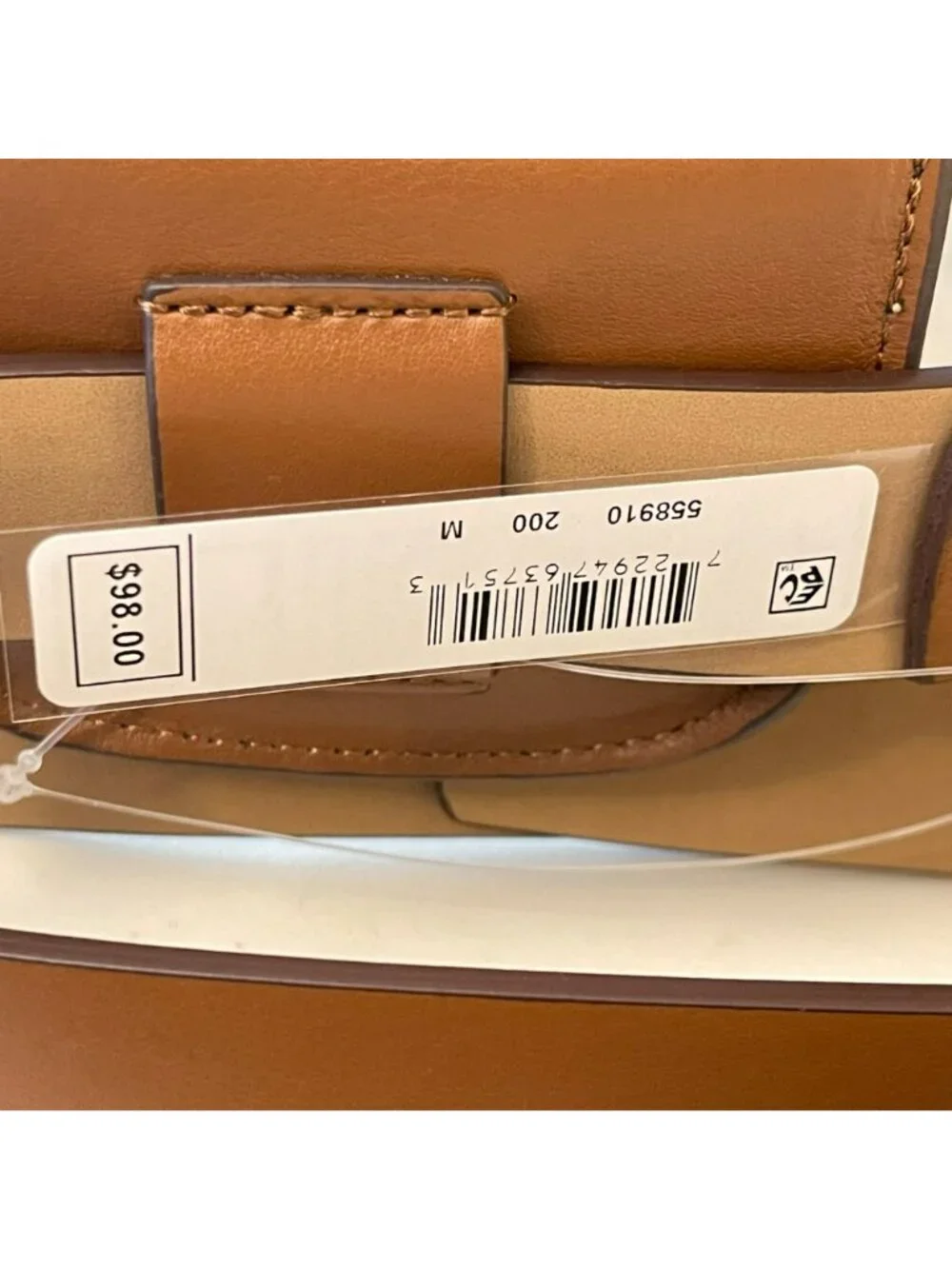 Michael Kors Medium 32 mm Brown Leather Belt Pouch Fanny Pack Belt Bag NWT